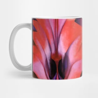 High Resolution Inside Red Canna by Georgia O'Keeffe Mug